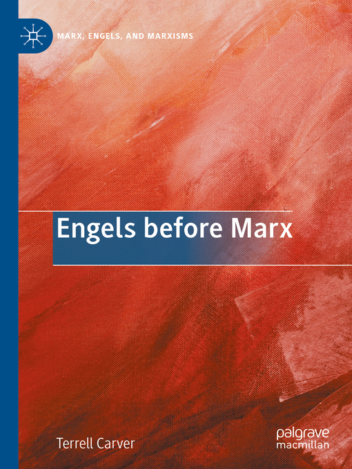 Title details for Engels before Marx by Terrell Carver - Available
